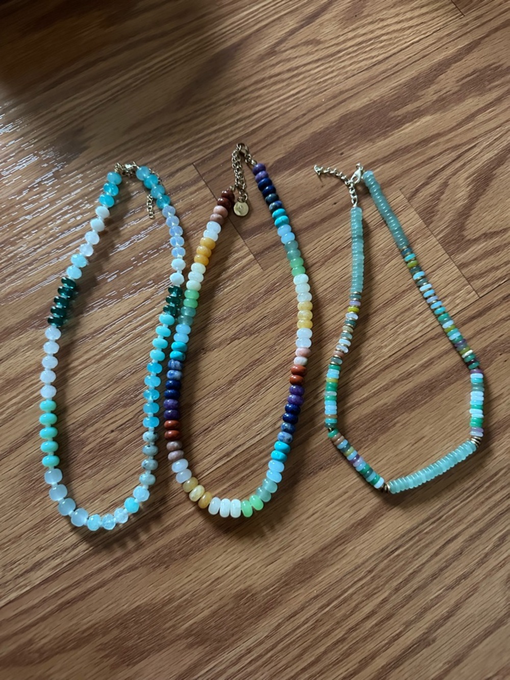 Colorful Beaded Necklace - Multi-Color Fashion Jewelry bundle